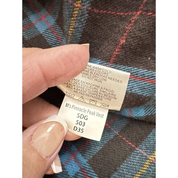 Mountain Khakis Vest Men's XXL Black Full Zip Pockets Puffer Warm - Picture 6 of 8